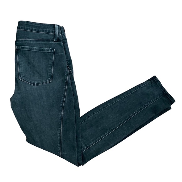 Vince Seamed Jean Legging in Asphalt Wash Sz 28 high waist black denim - Picture 2 of 9